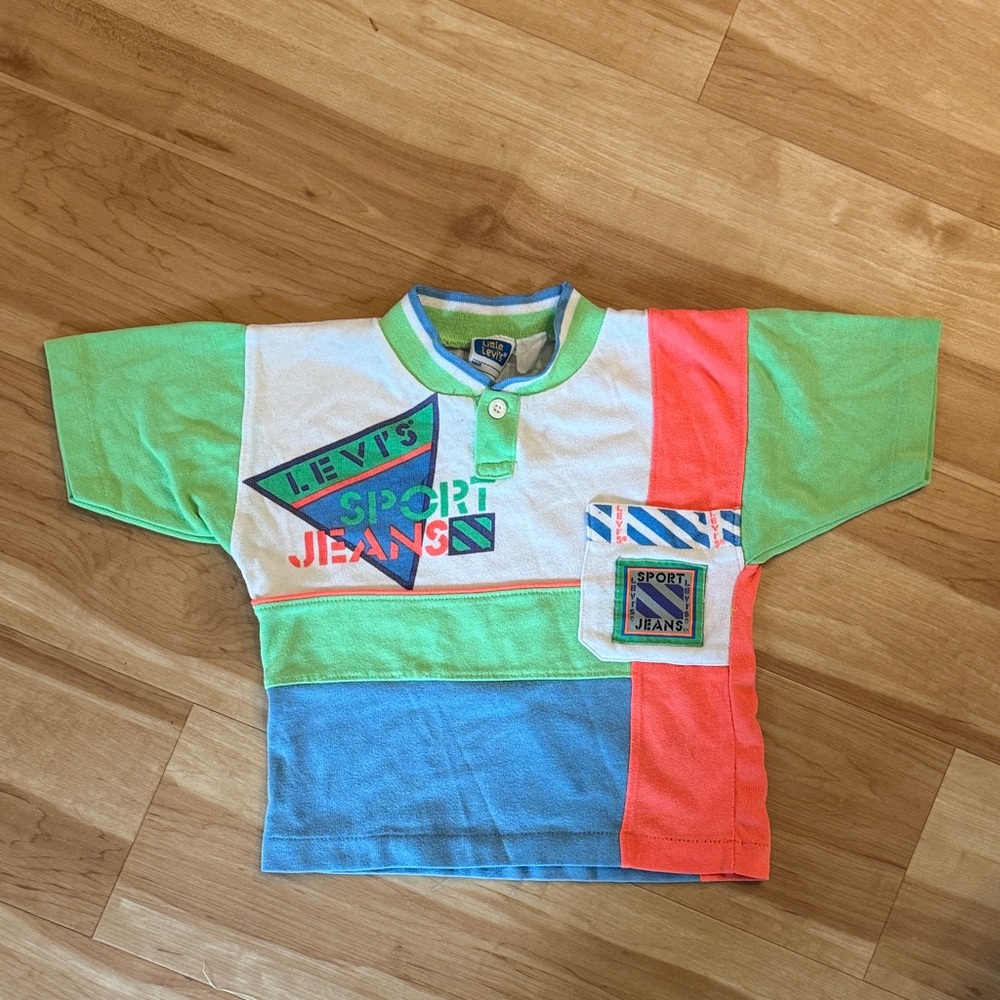 Vintage Levi's Kids Multicolor Shirt